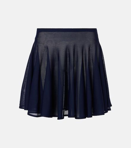 Alaïa Mini-jupe en maille - Alaia - Modalova
