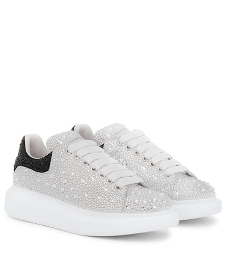 Baskets Oversized en cuir à ornements - Alexander McQueen - Modalova