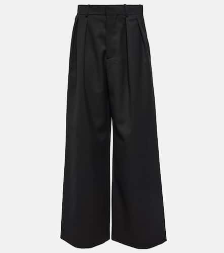 Pantalon ample à taille basse en laine - Wardrobe.NYC - Modalova