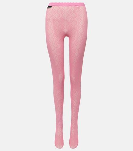 Collants Moon Diamant en résille - Marine Serre - Modalova