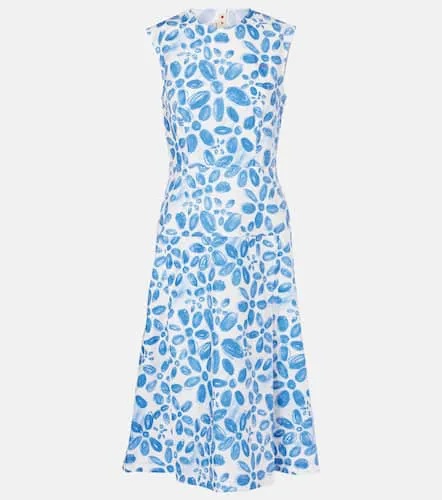 Marni Robe midi imprimée en coton - Marni - Modalova