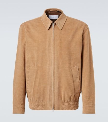 Veste en velours côtelé de coton et alpaga - Lardini - Modalova