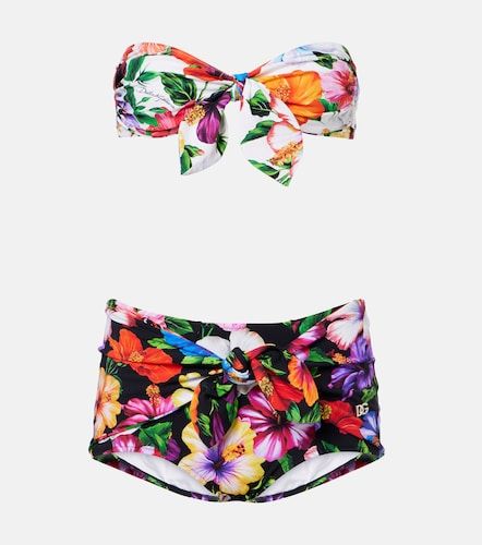 Dolce&Gabbana Bikini à fleurs - Dolce&Gabbana - Modalova