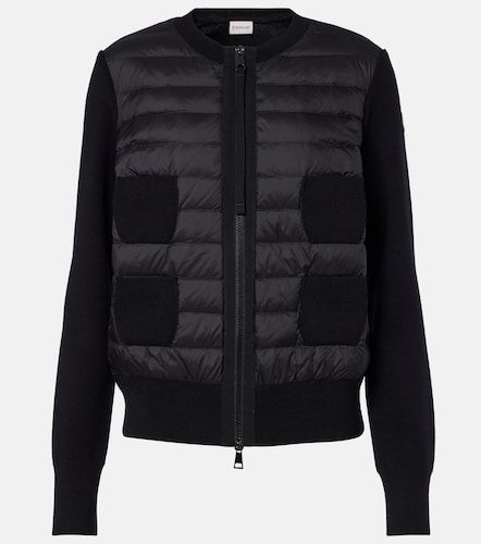 Cardigan Tricot en laine vierge - Moncler - Modalova