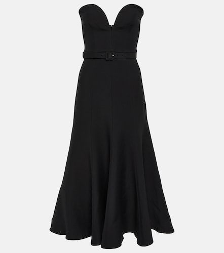Robe bustier en laine et soie - Roland Mouret - Modalova