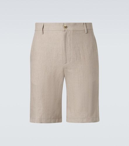 Canali Bermuda en lin - Canali - Modalova
