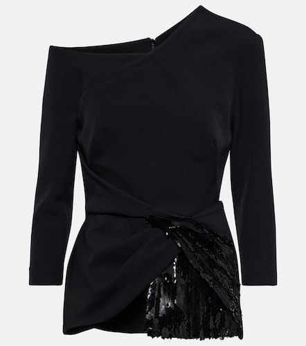 Top asymétrique Juah à paillettes - Safiyaa - Modalova