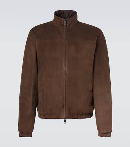 Veste doudoune Cernay en daim - Moncler - Modalova