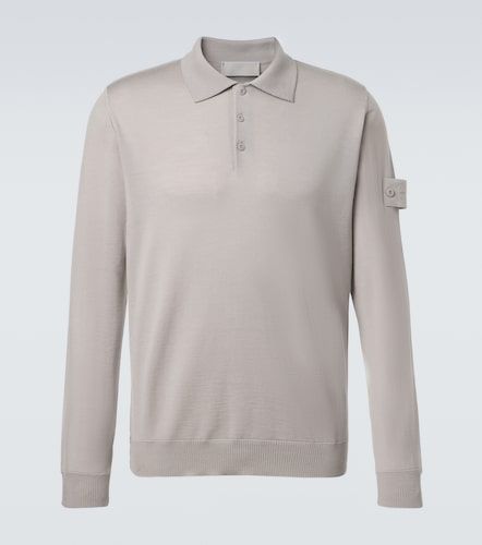 Polo Compass en laine vierge - Stone Island - Modalova