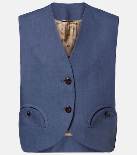 Blazé Milano Gilet Gliss en lin - Blaze Milano - Modalova