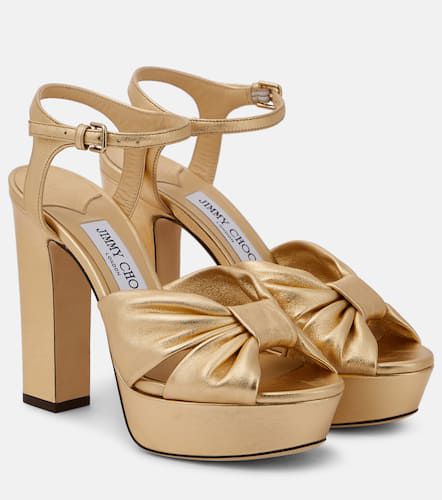 Sandales Heloise 120 en cuir - Jimmy Choo - Modalova