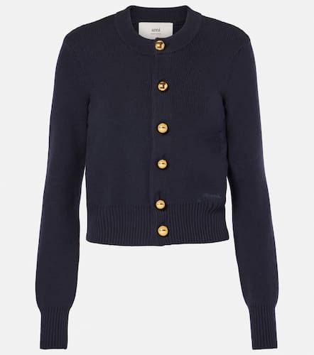 Cardigan Sailor en coton et laine - Ami Paris - Modalova