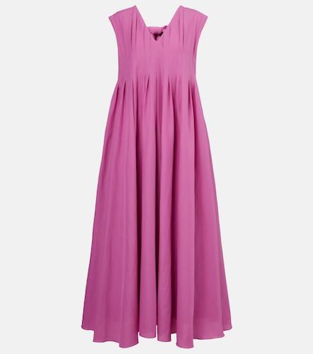 Robe longue Piega en ramie et coton - 'S Max Mara - Modalova
