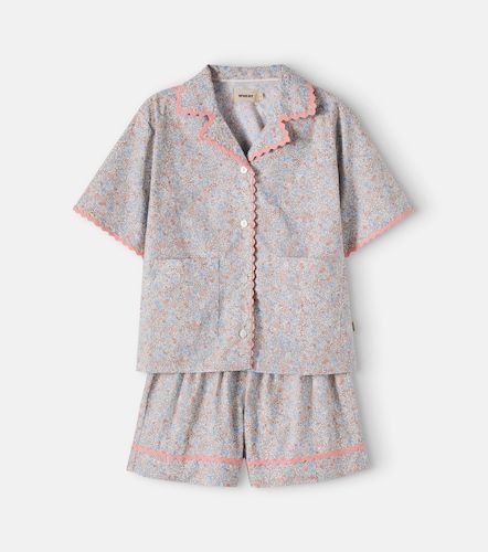 Ensemble chemise et short Vilma en coton à fleurs - Wheat - Modalova
