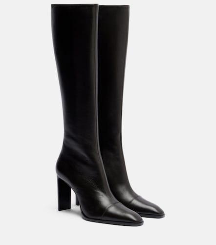 Bottes Venetia en cuir - Saint Laurent - Modalova