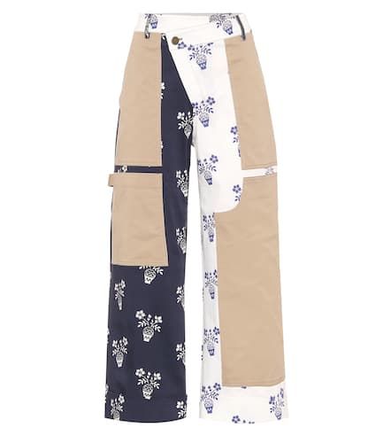 Pantalon ample en coton à taille haute - Monse - Modalova