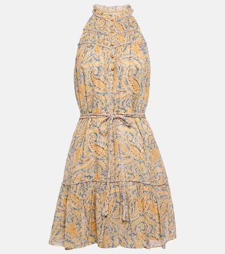 Robe Dria en soie  motif cachemire - Veronica Beard - Modalova