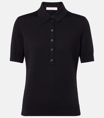 Polo en soie et coton mélangés - Carolina Herrera - Modalova