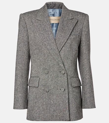 Blazer en laine mélangée - Valentino - Modalova