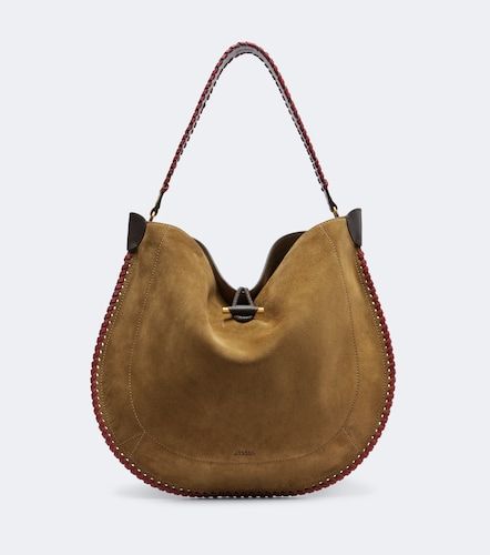 Sac porté épaule Oskan Large en daim - Isabel Marant - Modalova