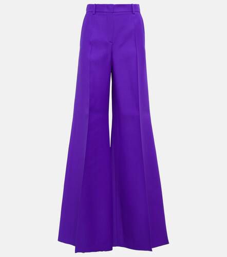 Pantalon ample en Crêpe Couture - Valentino - Modalova