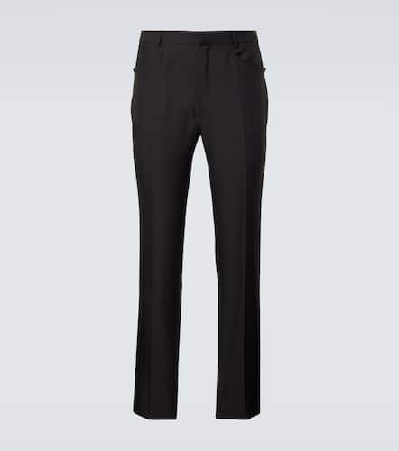 Pantalon de costume Dyllan en laine et soie - Tom Ford - Modalova