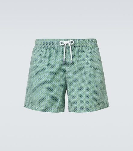 Short de bain Madeira à imprimé - Fedeli - Modalova