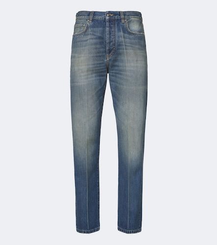 Versace Jean straight distressed - Versace - Modalova