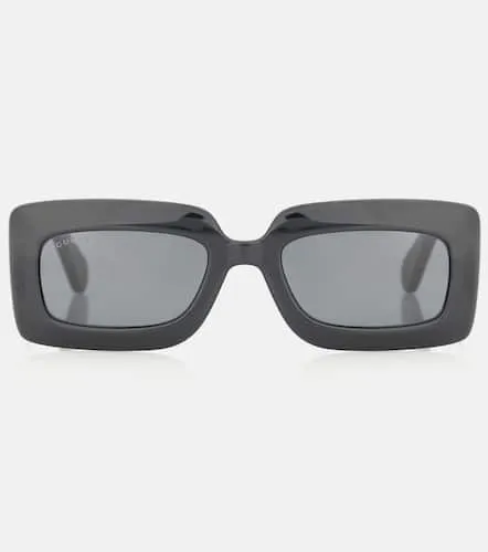 Lunettes de soleil Double G rectangulaires - Gucci - Modalova