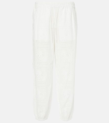 Tory Burch Pantalon court en coton - Tory Burch - Modalova