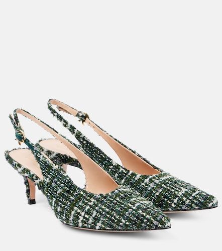 Escarpins slingback 55 en bouclé - Gianvito Rossi - Modalova