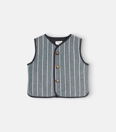 Bébé – Gilet Ririo en coton et lin à rayures - Donsje - Modalova