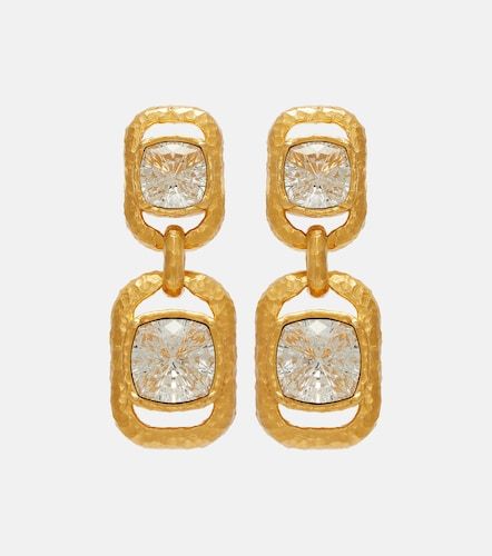 Boucles d’oreilles à cristaux - Oscar de la Renta - Modalova