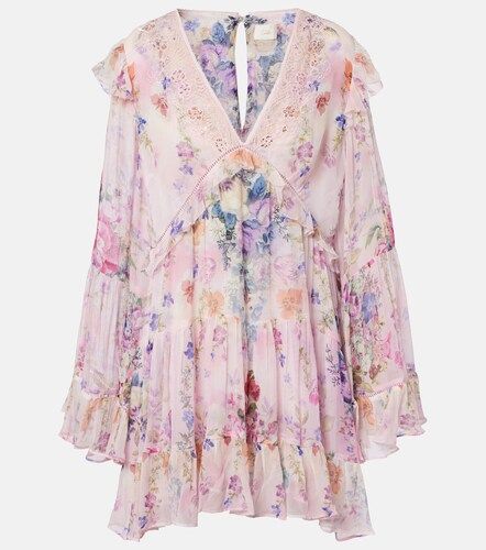 Camilla Robe en soie à fleurs - Camilla - Modalova