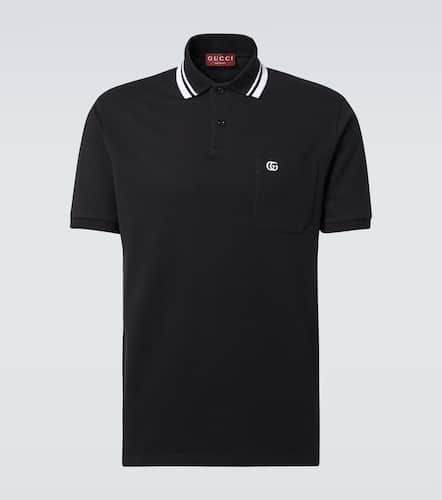 Polo GG Web en coton mélangé - Gucci - Modalova