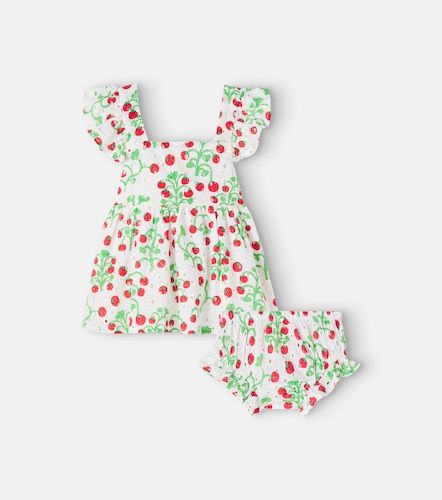 Fábula Bébé – Set robe et culotte bloomer imprimé en coton - Fabula - Modalova
