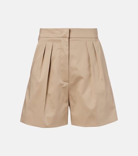 Short Tabacco en coton mélangé - Max Mara - Modalova