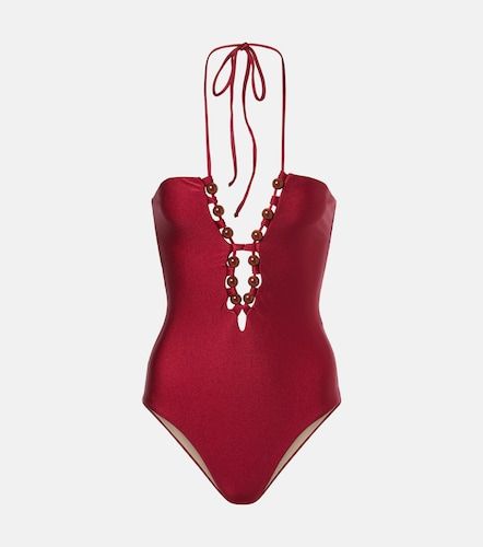 Maillot de bain à perles - Adriana Degreas - Modalova