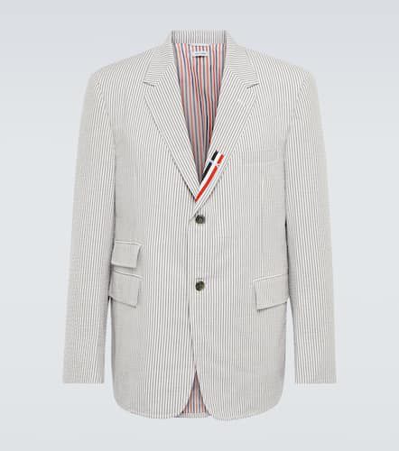 Thom Browne Blazer rayé en coton - Thom Browne - Modalova