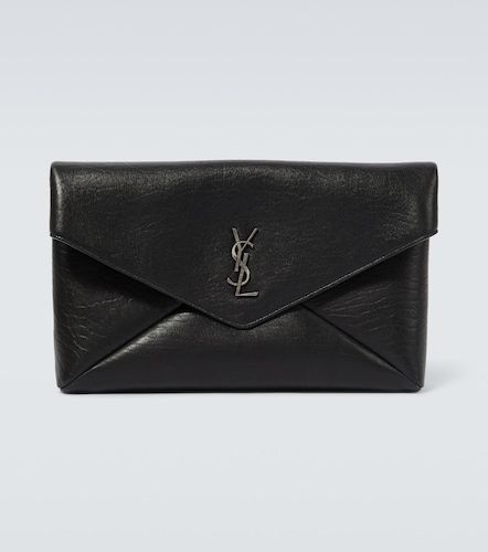 Pochette Cassandre Envelope Large en cuir - Saint Laurent - Modalova