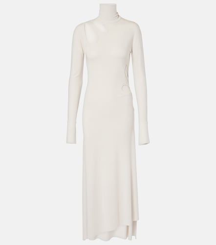 Robe midi en jersey à découpes - Victoria Beckham - Modalova