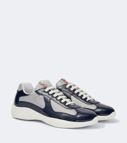 Prada Baskets en cuir verni - Prada - Modalova