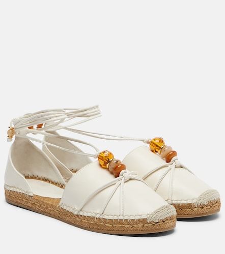 Espadrilles Lemi en cuir à ornements - Jimmy Choo - Modalova