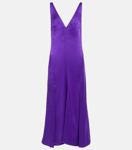 Victoria Beckham Robe midi en satin - Victoria Beckham - Modalova