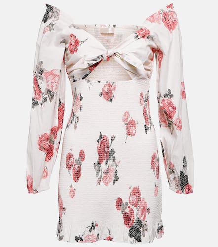 Robe Kyndra en coton à fleurs - LoveShackFancy - Modalova