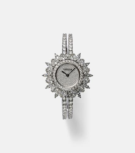 Montre Y-Momento en or blanc 18 ct et diamants - Yeprem - Modalova