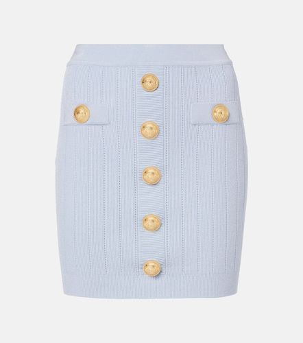 Balmain Mini-jupe en maille - Balmain - Modalova