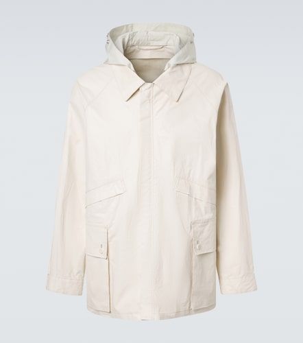 Veste imperméable à capuche en lin mélangé - Lemaire - Modalova