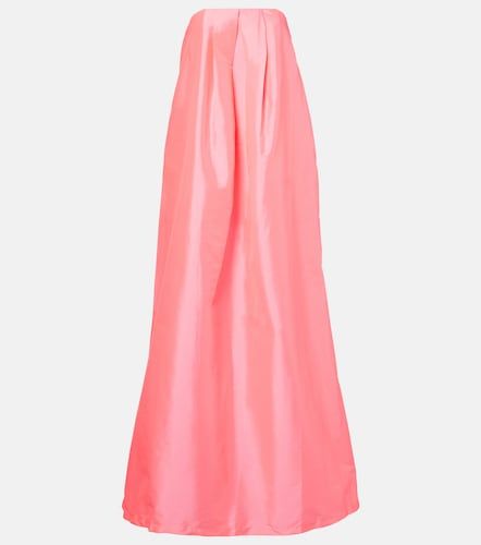 Robe longue en satin - Adriana Degreas - Modalova