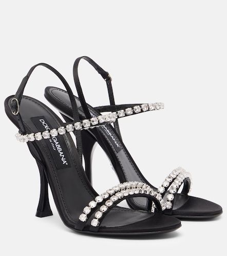 Dolce&Gabbana Sandales à cristaux - Dolce&Gabbana - Modalova